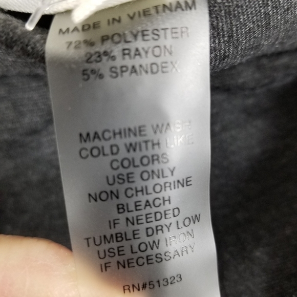 Two By Vince Camuto NWT Womens Grey Pull On Pants Stretch Medium Leggings - Picture 5 of 8